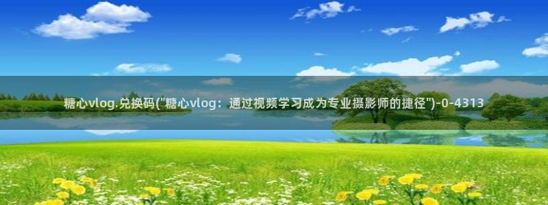 糖心vlog刘玥
